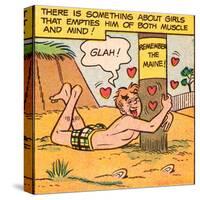 Archie Comics Retro: Archie Comic Panel; Glah! (Aged)-null-Stretched Canvas