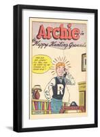 Archie Comics Retro: Archie Comic Panel Happy Hunting Grounds (Aged)-Bill Vigoda-Framed Art Print