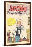 Archie Comics Retro: Archie Comic Panel Happy Hunting Grounds (Aged)-Bill Vigoda-Framed Art Print