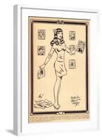 Archie Comics Retro: Archie Comic Panel With Love Veronica Lodge (Aged)-Harry Sahle-Framed Art Print