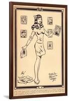 Archie Comics Retro: Archie Comic Panel With Love Veronica Lodge (Aged)-Harry Sahle-Framed Art Print