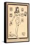 Archie Comics Retro: Archie Comic Panel With Love Veronica Lodge (Aged)-Harry Sahle-Framed Stretched Canvas