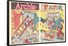 Archie Comics Retro: Archie Comic Spread Archie The Painter (Aged)-null-Framed Poster