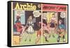 Archie Comics Retro: Archie Comic Spread Archie The Pug (Aged)-Harry Sahle-Framed Stretched Canvas