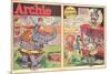 Archie Comics Retro: Archie Comic Spread Circus Serenade  (Aged)-Harry Sahle-Mounted Art Print