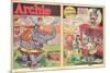 Archie Comics Retro: Archie Comic Spread Circus Serenade  (Aged)-Harry Sahle-Mounted Premium Giclee Print