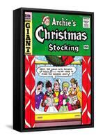 Archie Comics Retro: Archie's Christmas Stocking Cover No.6 (Aged)-null-Framed Stretched Canvas