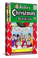 Archie Comics Retro: Archie's Christmas Stocking Cover No.6 (Aged)-null-Stretched Canvas