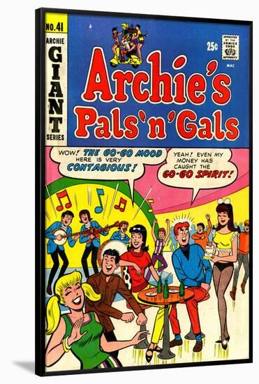 Archie Comics Retro: Archie's Pals 'n' Gals Comic Book Cover No.41 (Aged)-null-Framed Poster