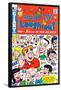 Archie Comics Retro: Archie's T.V. Laugh-out Cover No.1 with Sabrina the Teen-age Witch (Aged)-null-Framed Poster