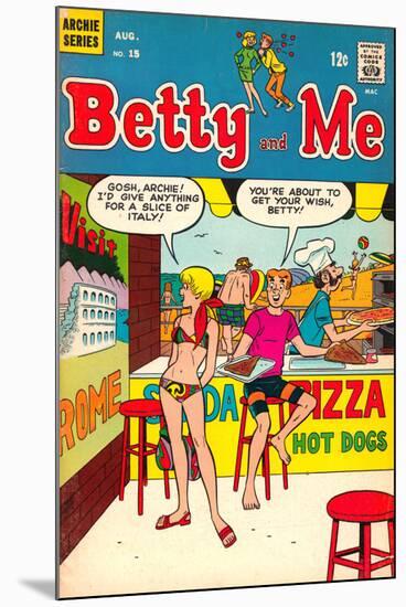 Archie Comics Retro: Betty and Me Comic Book Cover No.15 (Aged)-null-Mounted Poster