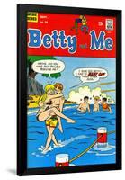 Archie Comics Retro: Betty and Me Comic Book Cover No.16 (Aged)-null-Framed Poster