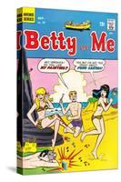 Archie Comics Retro: Betty and Me Comic Book Cover No.17 (Aged)-null-Stretched Canvas