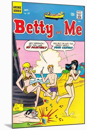 Archie Comics Retro: Betty and Me Comic Book Cover No.17 (Aged)-null-Mounted Poster