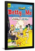 Archie Comics Retro: Betty and Me Comic Book Cover No.17 (Aged)-null-Framed Poster
