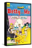 Archie Comics Retro: Betty and Me Comic Book Cover No.17 (Aged)-null-Framed Stretched Canvas