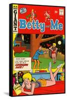 Archie Comics Retro: Betty and Me Comic Book Cover No.38 (Aged)-null-Framed Stretched Canvas