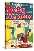 Archie Comics Retro: Betty and Veronica Comic Book Cover No.109 (Aged)-null-Stretched Canvas