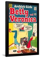 Archie Comics Retro: Betty and Veronica Comic Book Cover No.109 (Aged)-null-Framed Poster