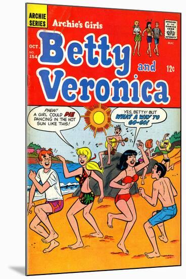 Archie Comics Retro: Betty and Veronica Comic Book Cover No.154 (Aged)-null-Mounted Poster