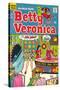 Archie Comics Retro: Betty and Veronica Comic Book Cover No.167 (Aged)-null-Stretched Canvas