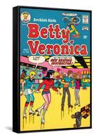 Archie Comics Retro: Betty and Veronica Comic Book Cover No.211 (Aged)-null-Framed Stretched Canvas