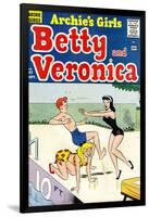 Archie Comics Retro: Betty and Veronica Comic Book Cover No.57 (Aged)-null-Framed Poster