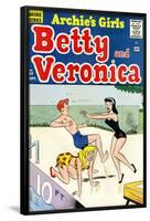 Archie Comics Retro: Betty and Veronica Comic Book Cover No.57 (Aged)-null-Framed Poster