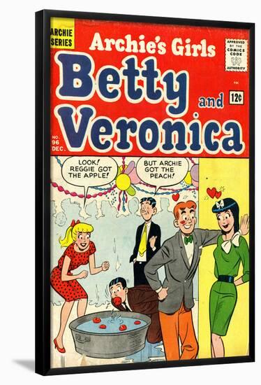 Archie Comics Retro: Betty and Veronica Comic Book Cover No.96 (Aged)-null-Framed Poster