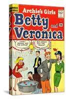 Archie Comics Retro: Betty and Veronica Comic Book Cover No.96 (Aged)-null-Stretched Canvas