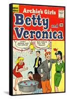 Archie Comics Retro: Betty and Veronica Comic Book Cover No.96 (Aged)-null-Framed Stretched Canvas