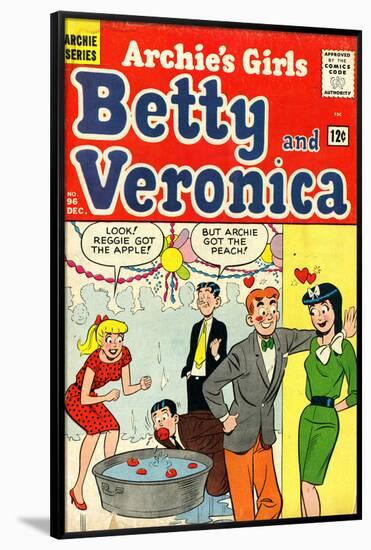 Archie Comics Retro: Betty and Veronica Comic Book Cover No.96 (Aged)-null-Framed Poster