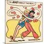 Archie Comics Retro: Betty and Veronica Comic Panel; Mad About The Boy (Aged)-null-Mounted Poster