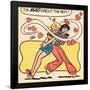 Archie Comics Retro: Betty and Veronica Comic Panel; Mad About The Boy (Aged)-null-Framed Poster