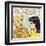 Archie Comics Retro: Betty and Veronica Comic Panel; Wolf Whistle (Aged)-null-Framed Art Print