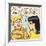 Archie Comics Retro: Betty and Veronica Comic Panel; Wolf Whistle (Aged)-null-Framed Art Print