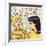 Archie Comics Retro: Betty and Veronica Comic Panel; Wolf Whistle (Aged)-null-Framed Art Print