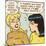 Archie Comics Retro: Betty and Veronica Comic Panel; Wolf Whistle (Aged)-null-Mounted Art Print