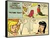 Archie Comics Retro: Betty and Veronica Comic Strip; Picture That (Aged)-null-Framed Stretched Canvas