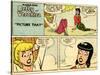 Archie Comics Retro: Betty and Veronica Comic Strip; Picture That (Aged)-null-Stretched Canvas