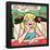 Archie Comics Retro: Betty Comic Panel; Best Dream (Aged)-null-Framed Poster