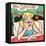 Archie Comics Retro: Betty Comic Panel; Best Dream (Aged)-null-Framed Stretched Canvas