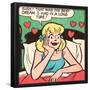 Archie Comics Retro: Betty Comic Panel; Best Dream (Aged)-null-Framed Poster