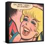 Archie Comics Retro: Betty Comic Panel; Ecstasy! (Aged)-null-Framed Stretched Canvas