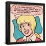 Archie Comics Retro: Betty Comic Panel; Greatest Thing Since Sliced Bread (Aged)-null-Framed Poster