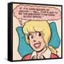 Archie Comics Retro: Betty Comic Panel; Greatest Thing Since Sliced Bread (Aged)-null-Framed Stretched Canvas