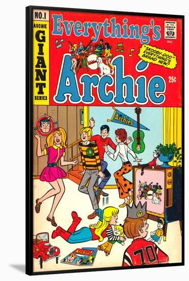 Archie Comics Retro: Everything's Archie Comic Book Cover No.1 (Aged)-null-Framed Poster