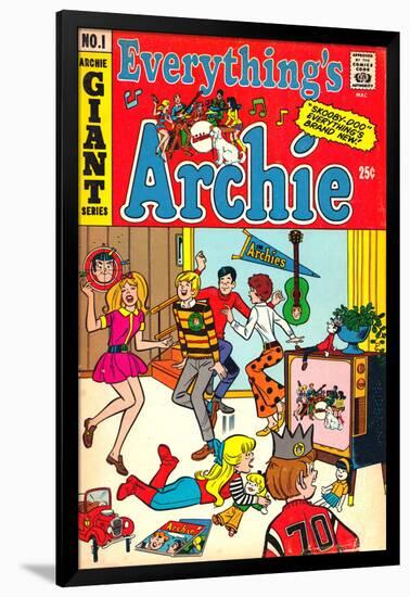 Archie Comics Retro: Everything's Archie Comic Book Cover No.1 (Aged)-null-Framed Poster