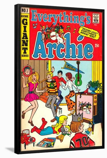 Archie Comics Retro: Everything's Archie Comic Book Cover No.1 (Aged)-null-Framed Poster