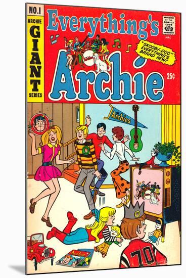 Archie Comics Retro: Everything's Archie Comic Book Cover No.1 (Aged)-null-Mounted Poster